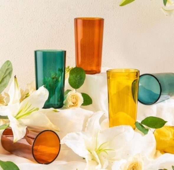 Festival colour juice Glass