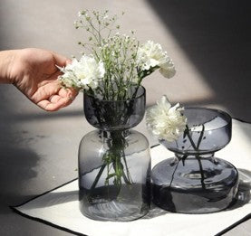 Flower Plant glass cup For Home Decoration